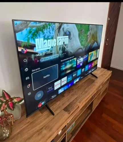 Smart TV Hisense 50" 4K ? 6 Meses, Estado de Nova