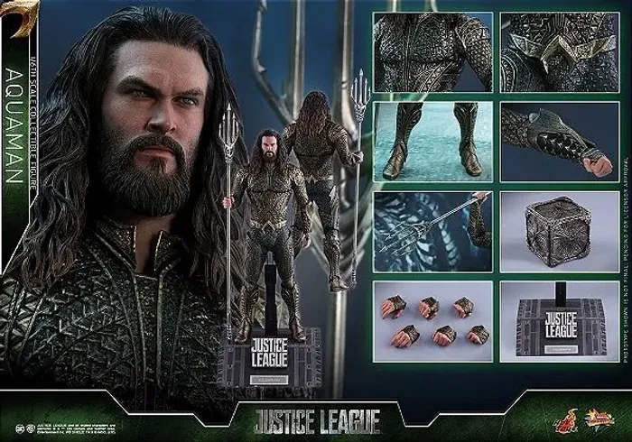 Aquaman Hot Toys liga da justiça 1/6