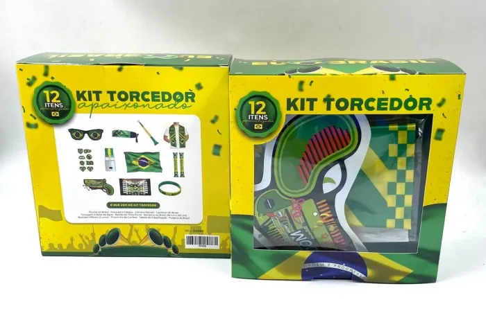 Kit torcedor Brasil 