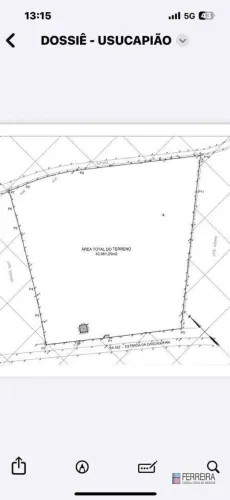 Área à venda, 43688 m² por R$ 5.300.000,00 - Centro - Camaçari/BA