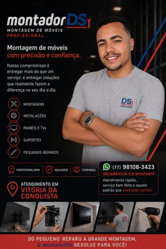 Montador de móveis em Vitória da Conquista