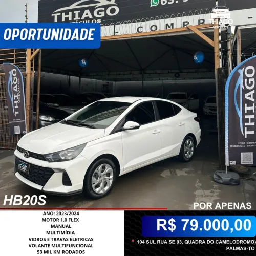 Hyundai HB20S Comfort Plus 1.0 Flex 12V Mec. 2024