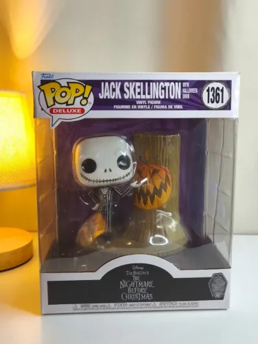 Funko Pop! Deluxe Jack Skellington with Halloween Door #1361 - Original Funko