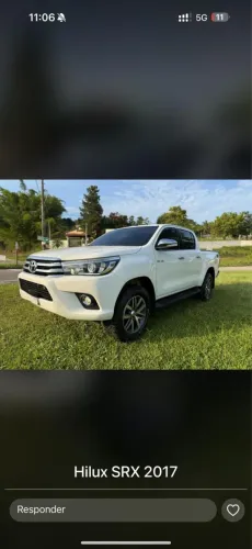 Toyota Hilux CD SRX 4X4 2.8 TDI 16V Diesel Aut. 2017