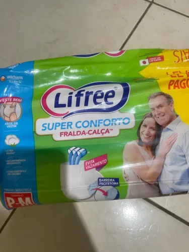 fralda geriátrica tamanho P
