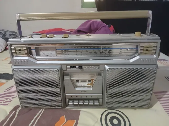 Radio gravador polyvox 