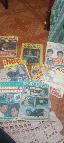 Revistas antigas de partilha de Viola e violão