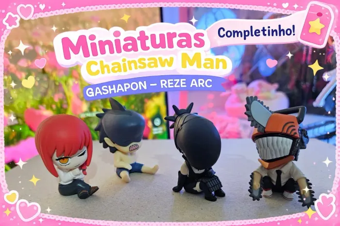 CHAINSAW MAN: REZE ARC - KIT MINIATURAS GASHAPON