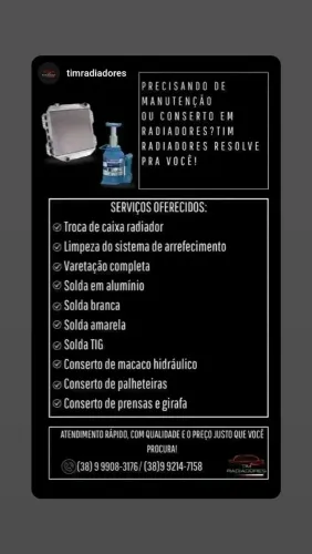 Radiadores Tim Radiadores