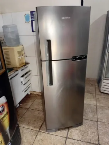 Geladeira, Brastemp, frost free, duplex, inox, 389L 