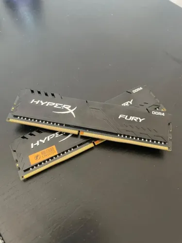 2x8g (16g) memória ram dd4 2666 mhz hyperx fury