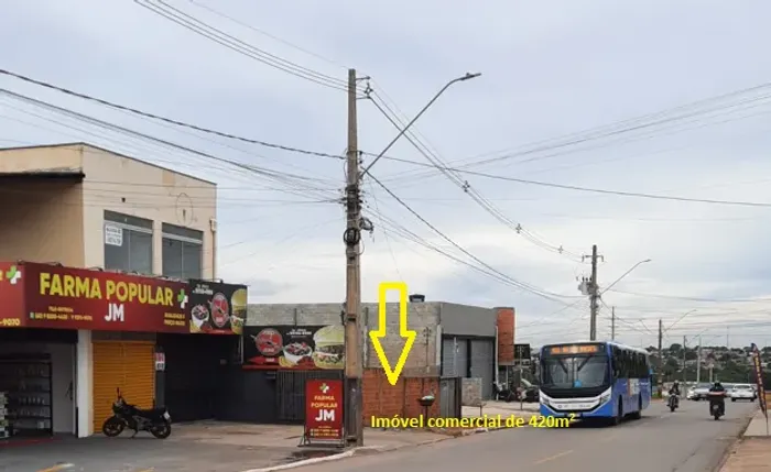 Imóvel comercial Av. C-12 (principal), lote 420 m², 2 casas - Setor Itapoã / Itapuã