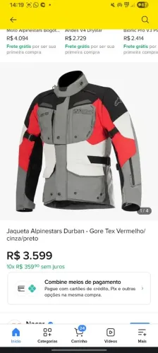 Jaqueta Alpinestars Durban Gore-Tex