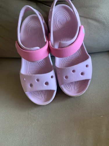 Crocs Sandalia Rosa Bebe original