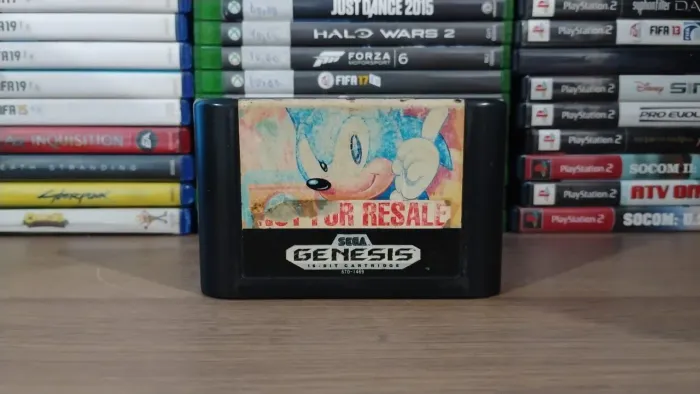 Sonic not for resale mega driver 3 - original e envio imediato