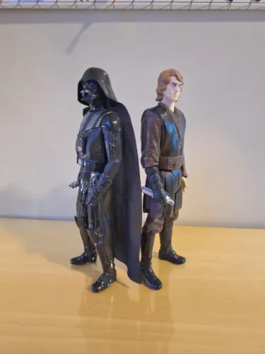 COMBO STAR WARS - DARTH VADER + ANAKIN SKYWALKER HASBRO 30 CM