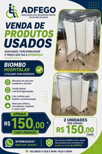 Biombo hospitalar