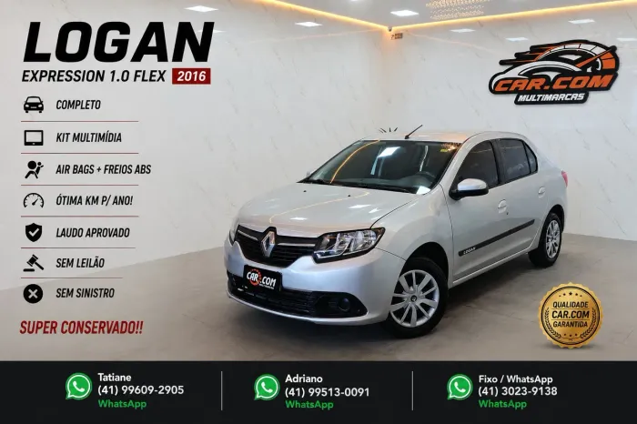 Renault Logan Expres./exp. UP Hi-flex 1.0 16V 4P 2016