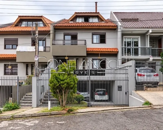 Casa, Sobrado triplex com 4 quartos a venda, Abranches, Curitiba/PR | Confiancce Imóveis