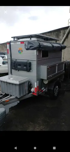 Carretinha tipo trailer