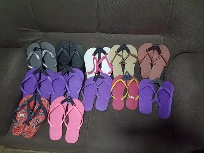 Lote de chinelos havaianas 