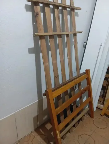 Cama de solteiro completa