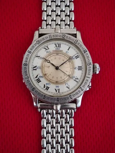 Relógio Longines Hour Angle Automático Charles Lindenberg