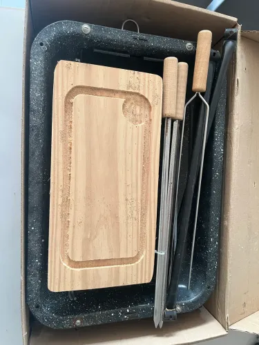 KIT churrasqueira móvel