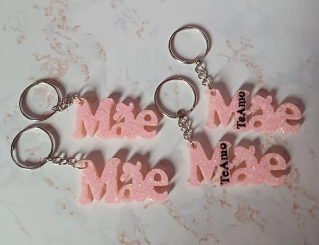 Kit 4 chaveiros Mãe