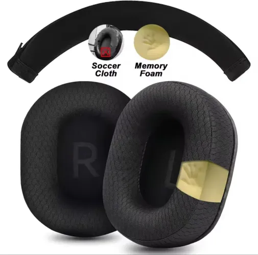 Earpads de couro para mchose v9/x9