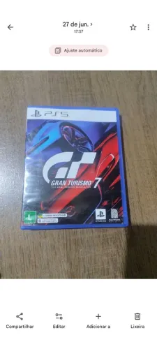 Gran Turismo 7 Midia Física.