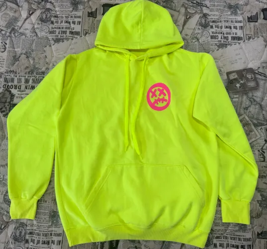 Moletom amarelo fluorescente | Marca Coisa De Macho