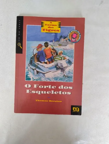 Livro o forte dos esqueletos (Thomas brezina) usado