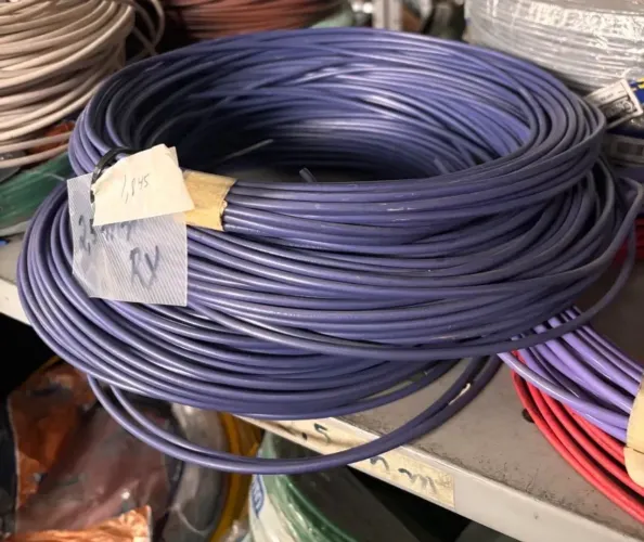 Cabo flexível violeta 2,5mm lance 25 metros