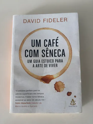 Livro um café com Sêneca
