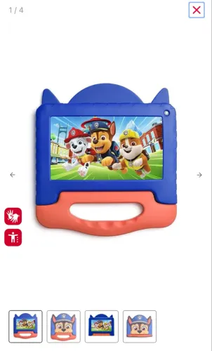 Tablet Infantil Patrulha Canina