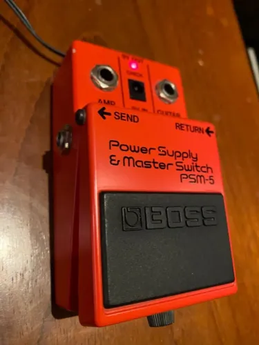 Boss PSM5 - Made in Japan - AB/Box e Amp Switch e Patch Bay - c/ PCS20A