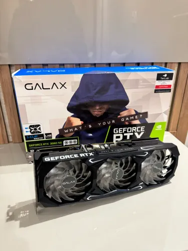 Placa de vídeo RTX 3080 10Gb, com 3 meses de garantia - Em até 18x