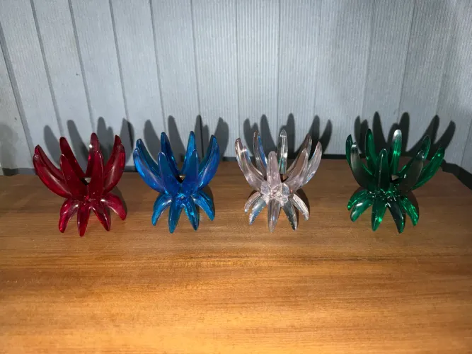 Conjunto Castiçais antigos Lotus