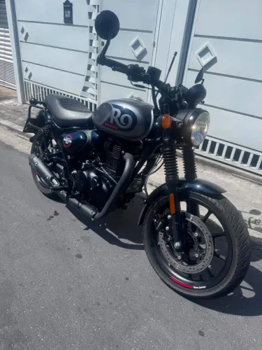Royal Enfield Hunter 350 (24/25) - Impecável & Na Garantia!