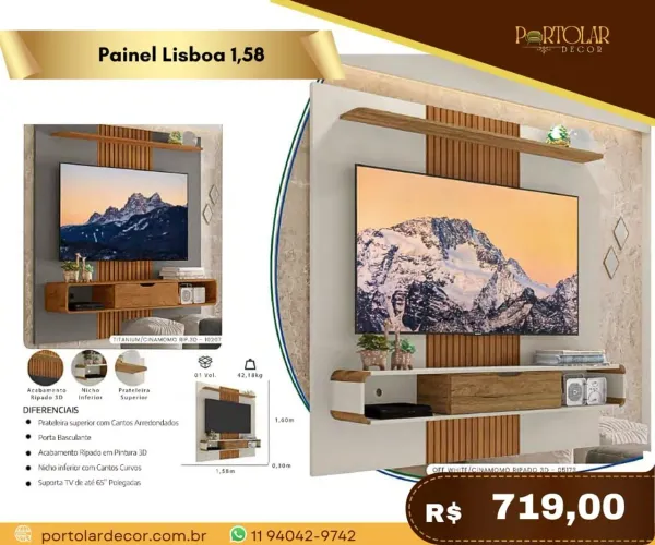 Painel Lisboa 1,58 - À pronta entrega