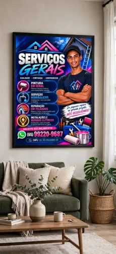 Serviço hidráulico pinturas em geral 