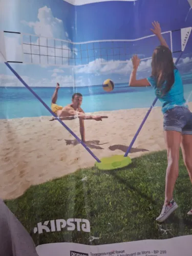 Kit Beach Vôlei Portátil Decathon