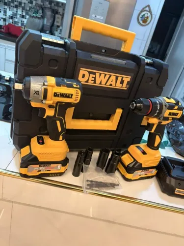 Kit Parafusadeira +Impacto Dewalt Zeradas Entrego