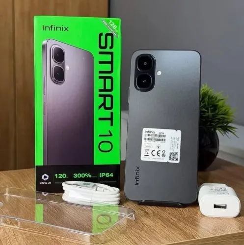 Infinix Smart 10 - No<br>boleto com entrada a partir<br>de R$ 399,00!