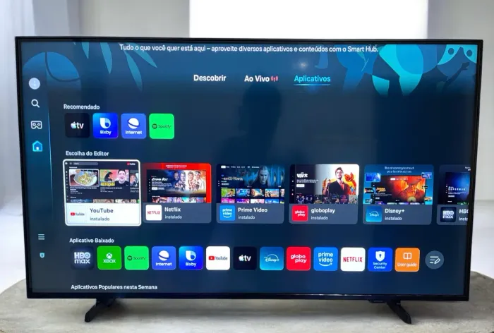 Smart TV 43" Samsung | 3 meses de uso | com Xbox | Nota fiscal | PEGO SUA TV NA TROCA