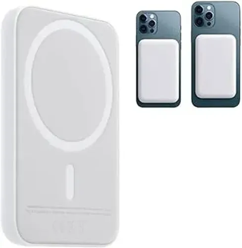 Powerbank Indução Magnético iPhone - Carga Rápida!