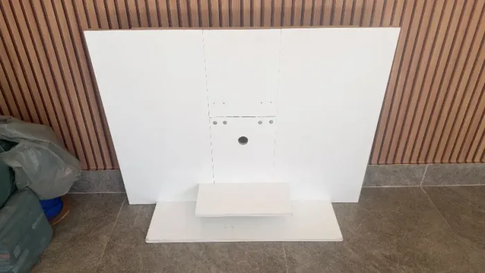 Painel TV MDF Branco 120x90