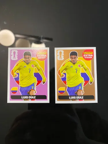 Figurinhas Legends Roxa e Bronze (Extra Sticker) Luis Díaz - Copa 2026