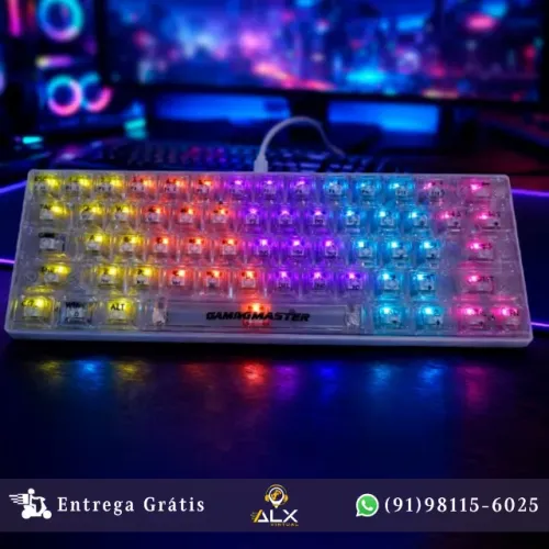 Teclado Gamer Mecânico Neonblade White Kwn181 *ENTREGA GRÁTIS*
